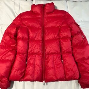 Ralph LAUREN Red Women's Puffer Jacket medium Size